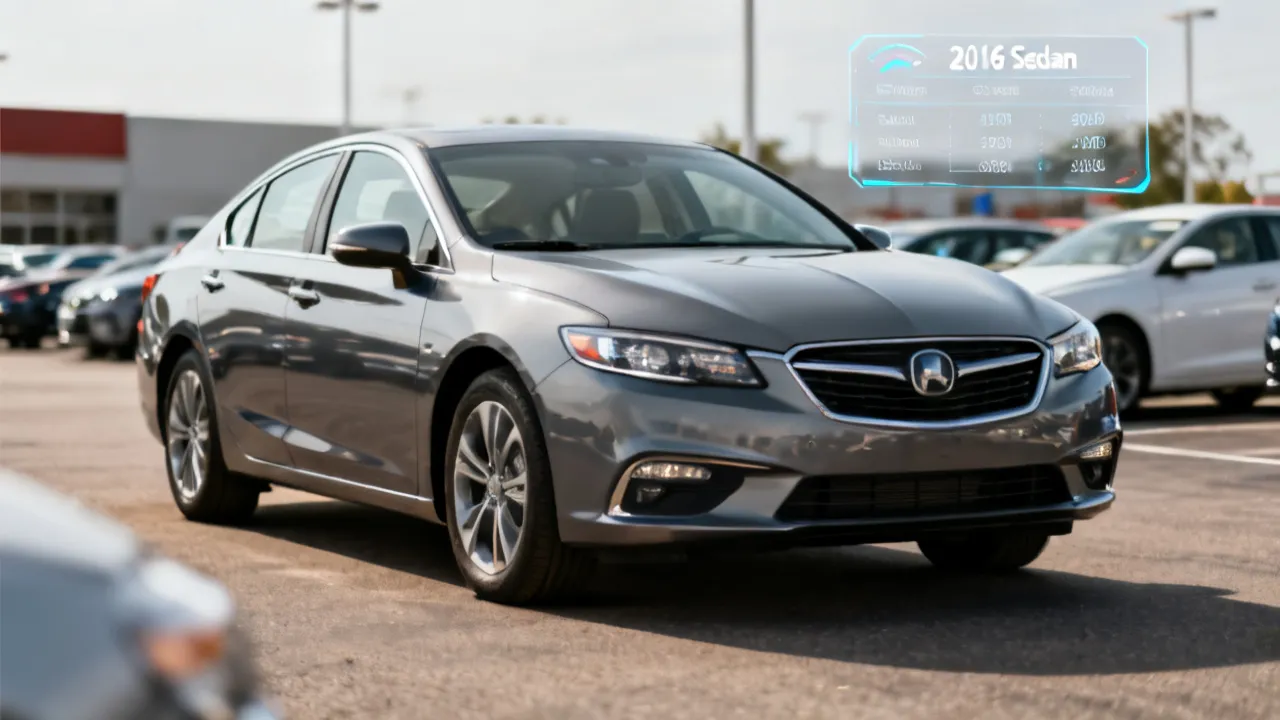 Buying a 2016 Sedan: Smart Deals and Checks