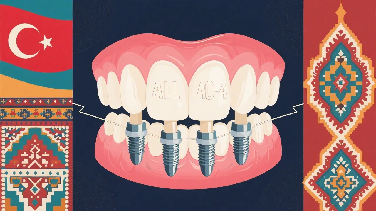 Understanding All On 4 Implants in Turkey
