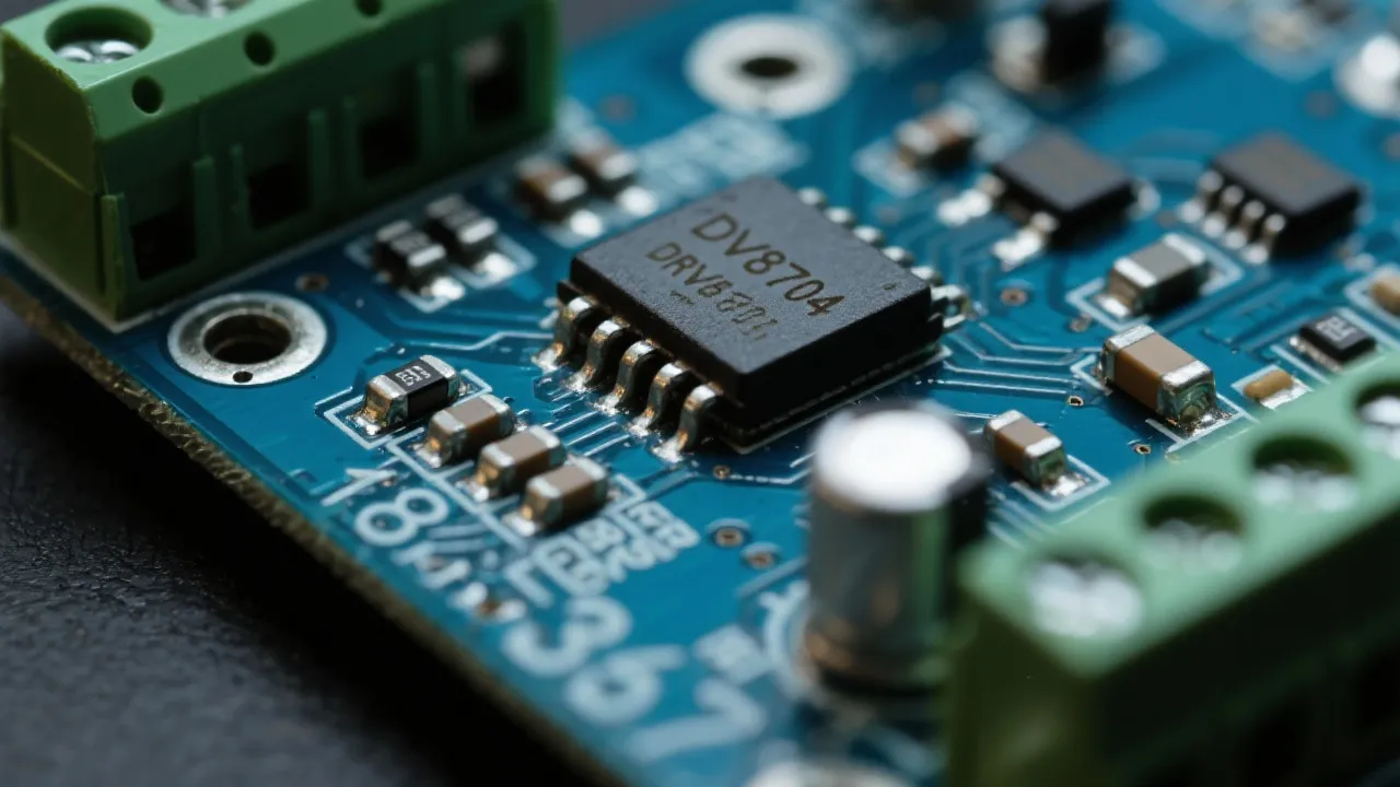 Understanding the Drv8704 Motor Controller