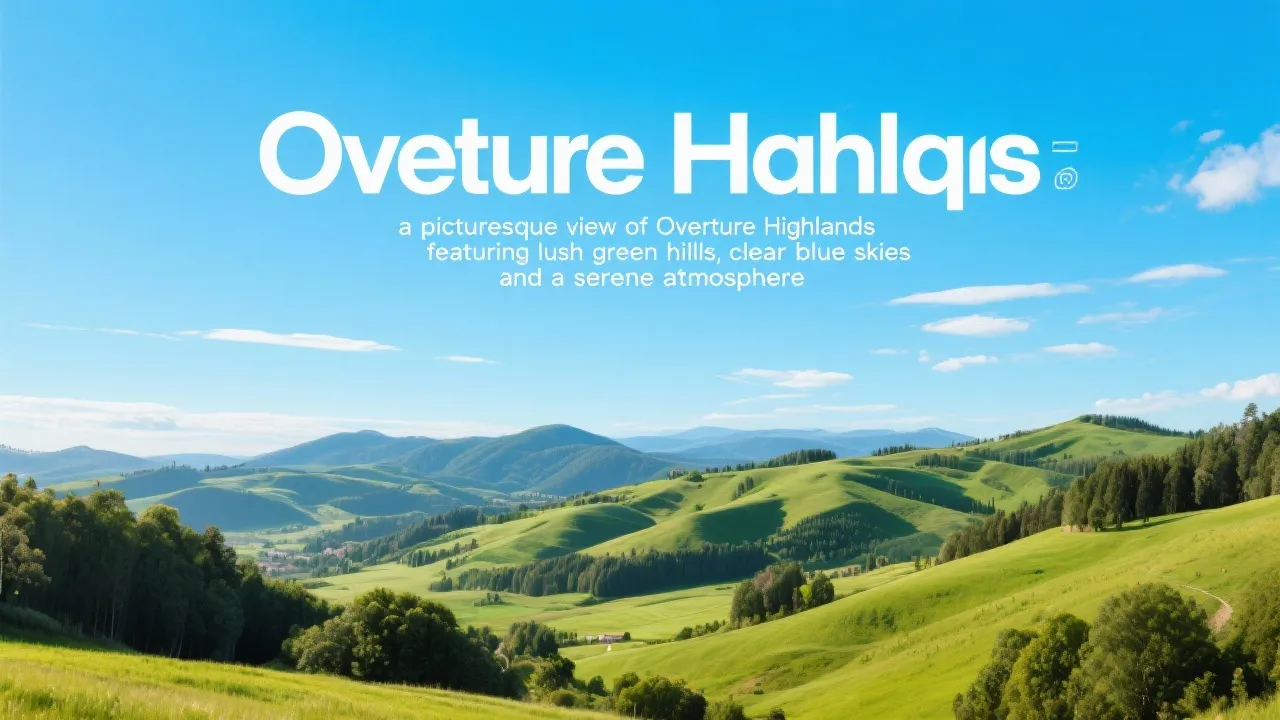 Discovering the Majesty of Overture Highlands