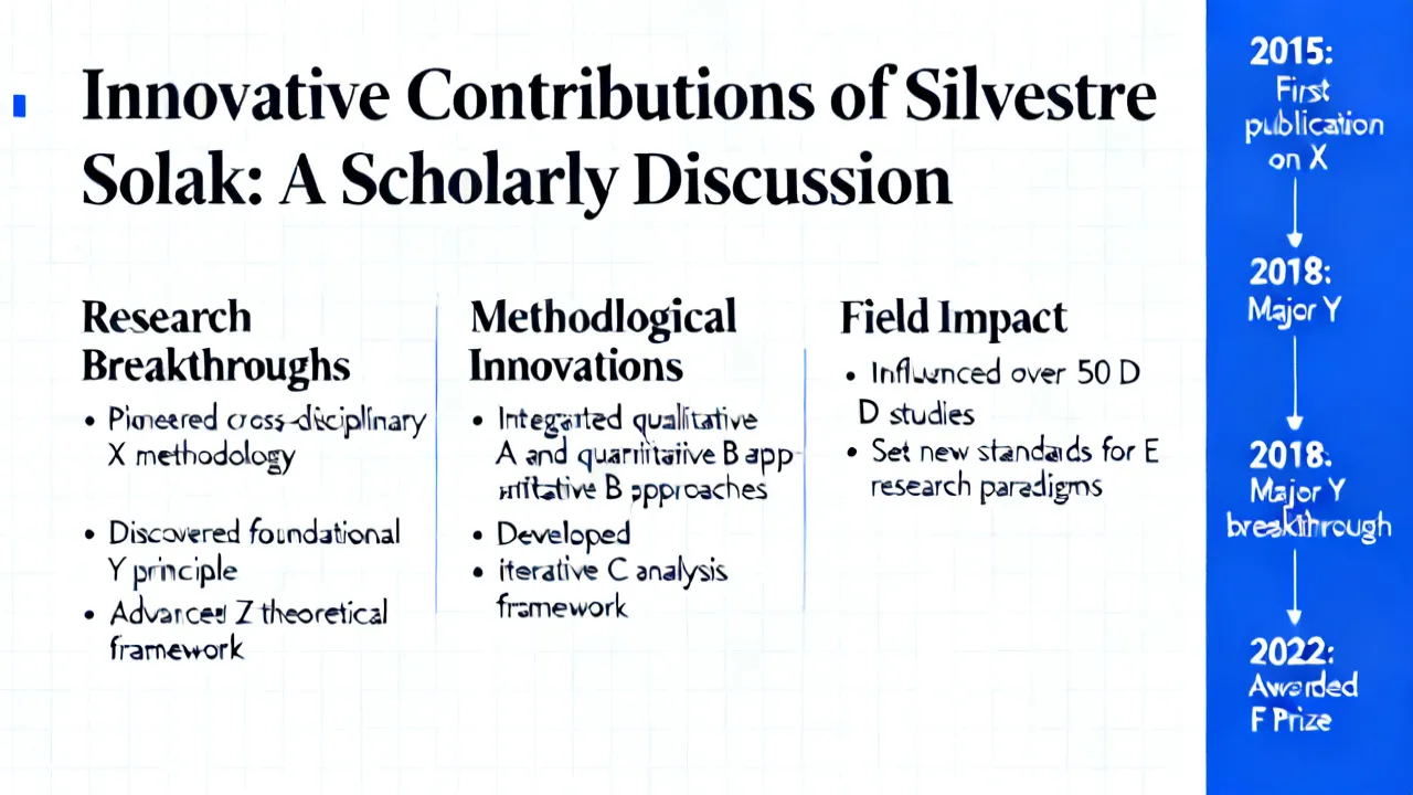 The Legacy of Silvestre Solak