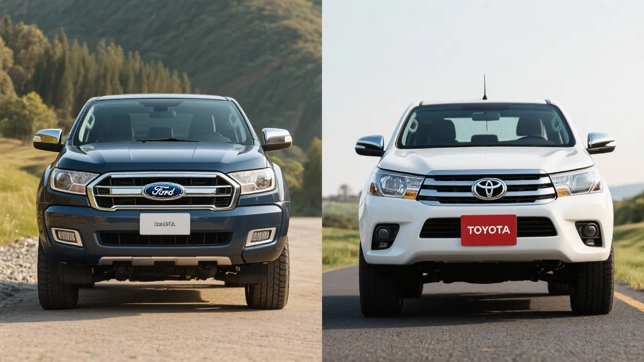 Comparing the Ranger and Hilux