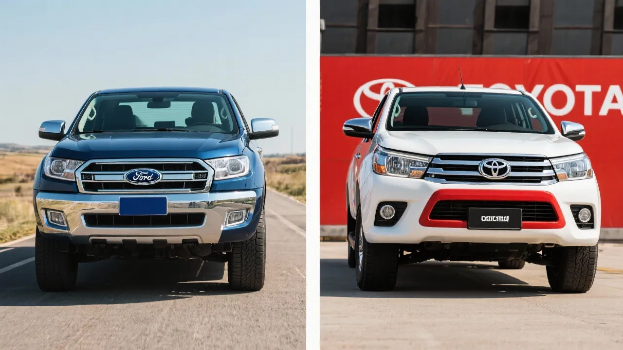 Ranger vs. Hilux: Pickup Powerhouses