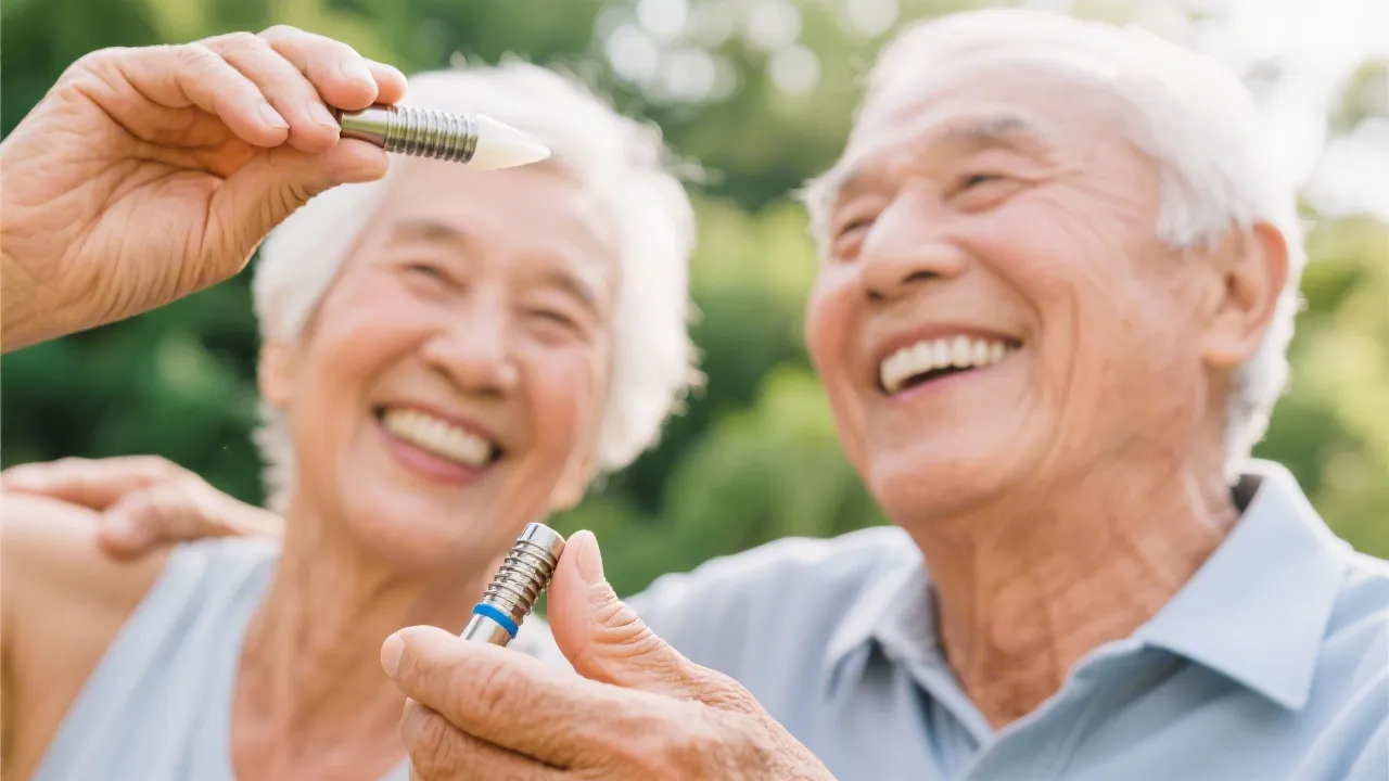 Screwless Dental Implants for Seniors