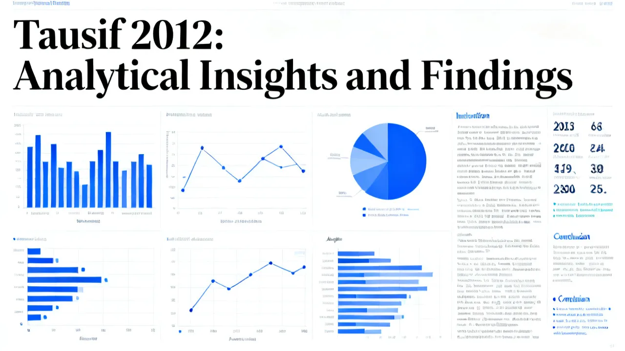 Understanding Tausif 2012 Significance