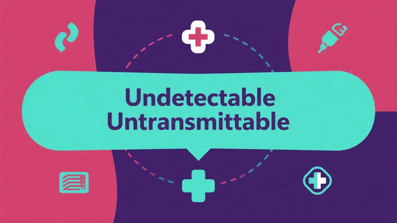 Understanding "Undetectable Untransmittable" Concept