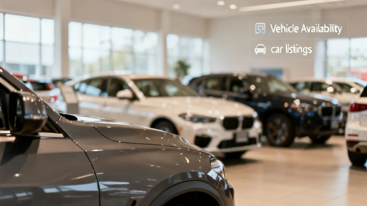 Vehicle Availability Guide for Finding Cars on Sale