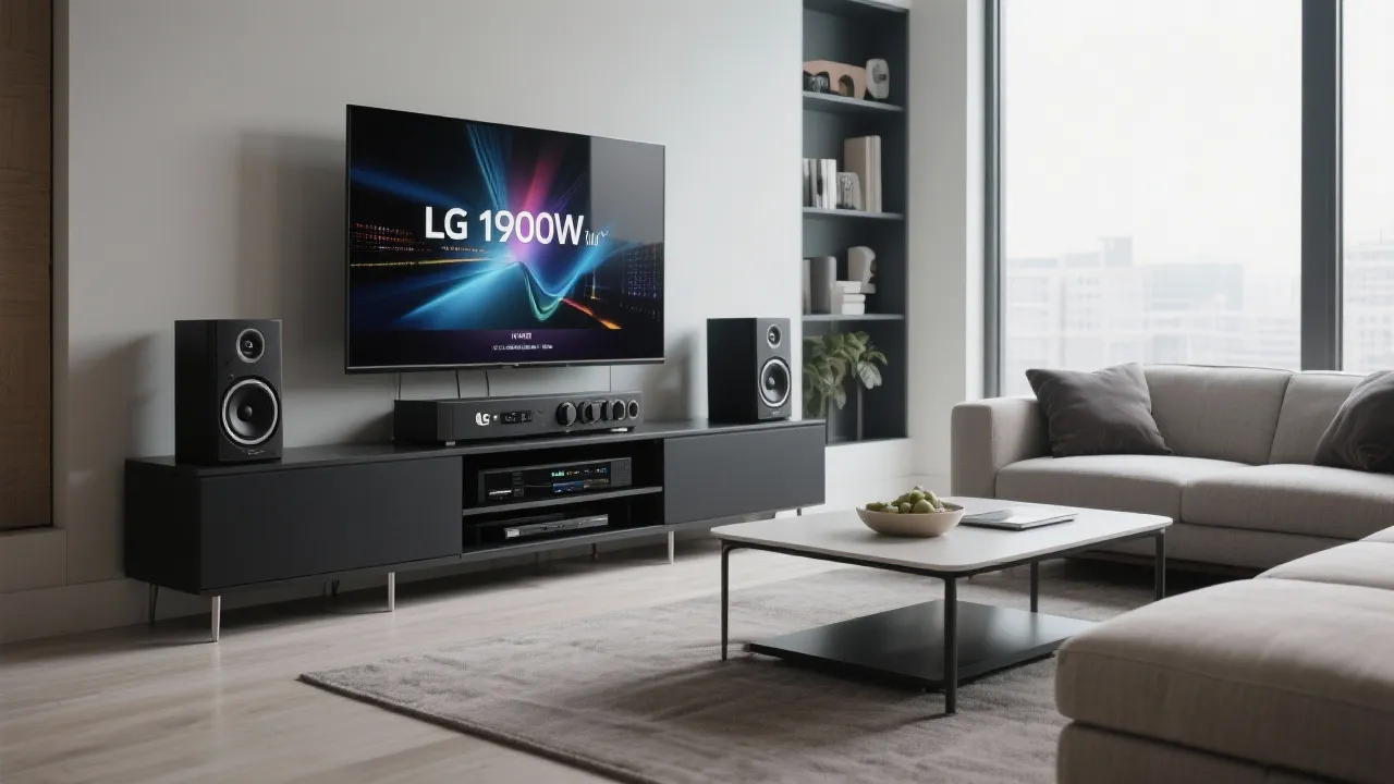 The Power of LG 1900 Watt Stereo